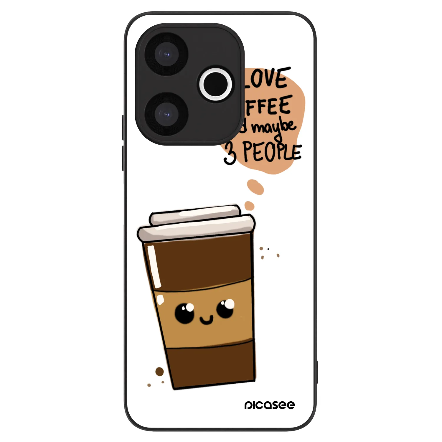Picasee ULTIMATE CASE για Xiaomi Redmi 13 4G - Cute coffee