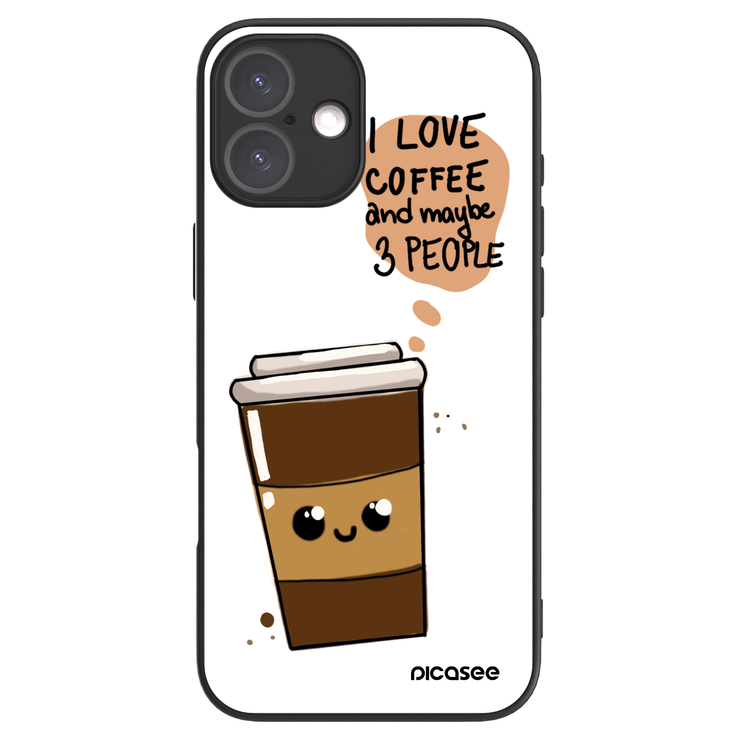 Picasee ULTIMATE CASE για Apple iPhone 16 Plus - Cute coffee