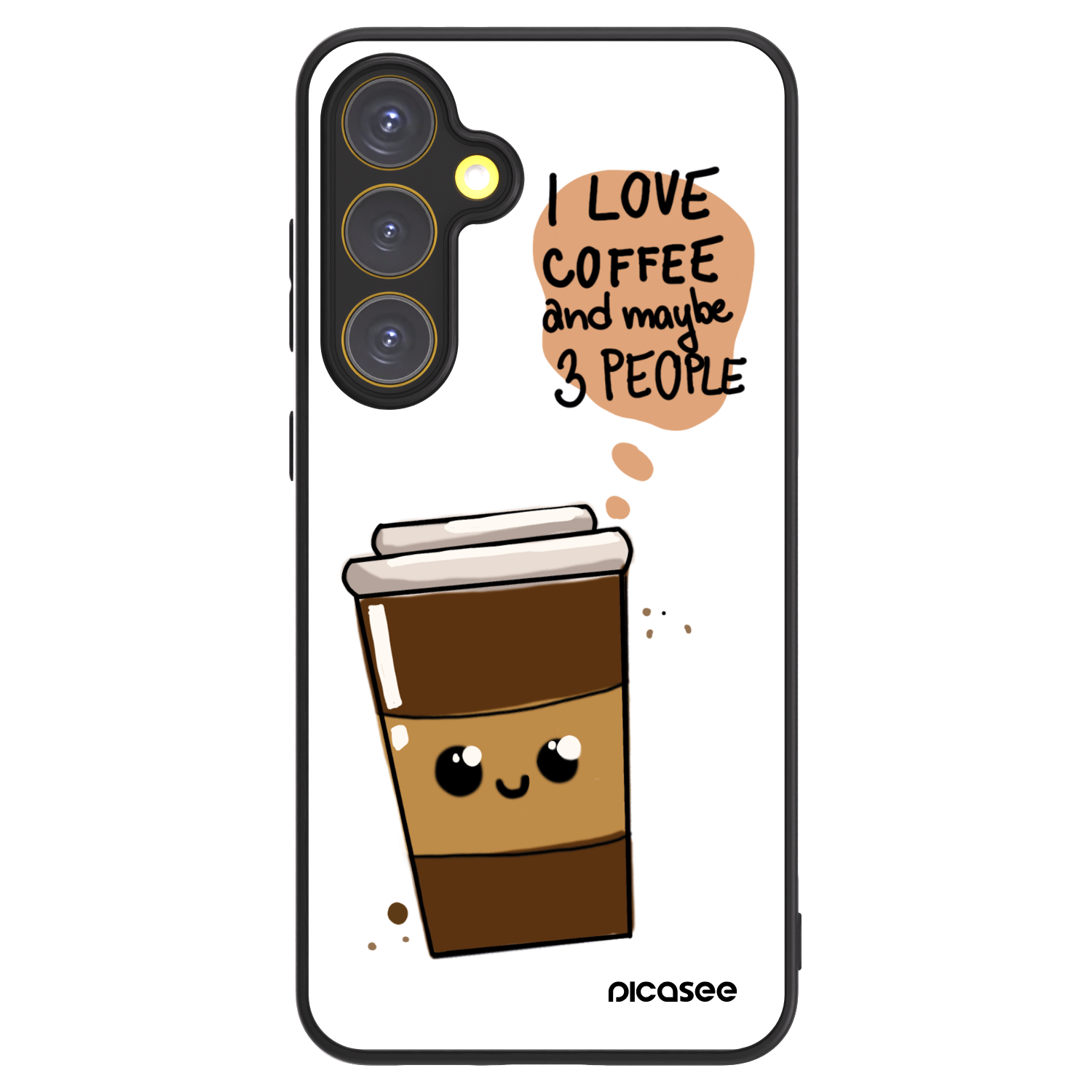 Picasee ULTIMATE CASE για Samsung Galaxy S24 FE S721B - Cute coffee