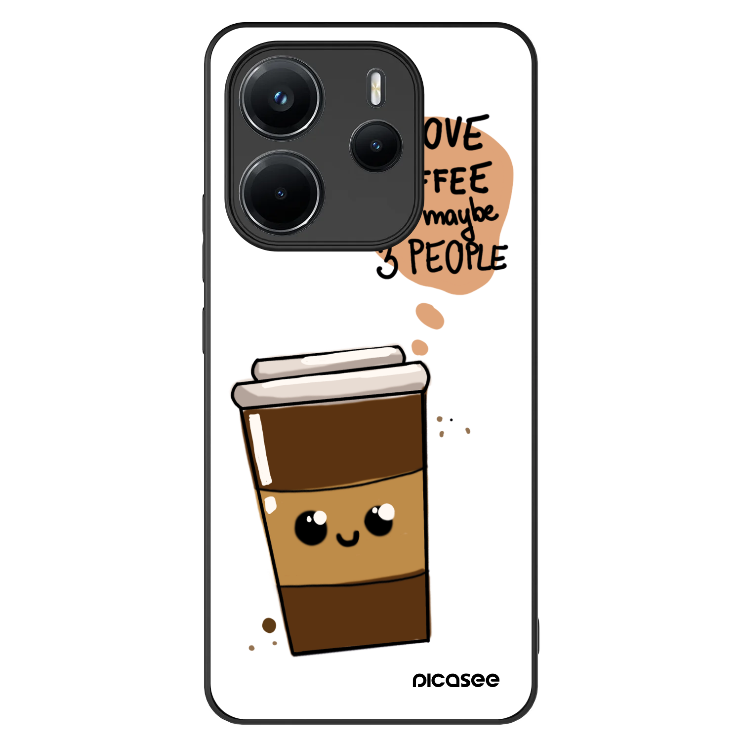 Picasee ULTIMATE CASE για Xiaomi Redmi Note 14 4G - Cute coffee