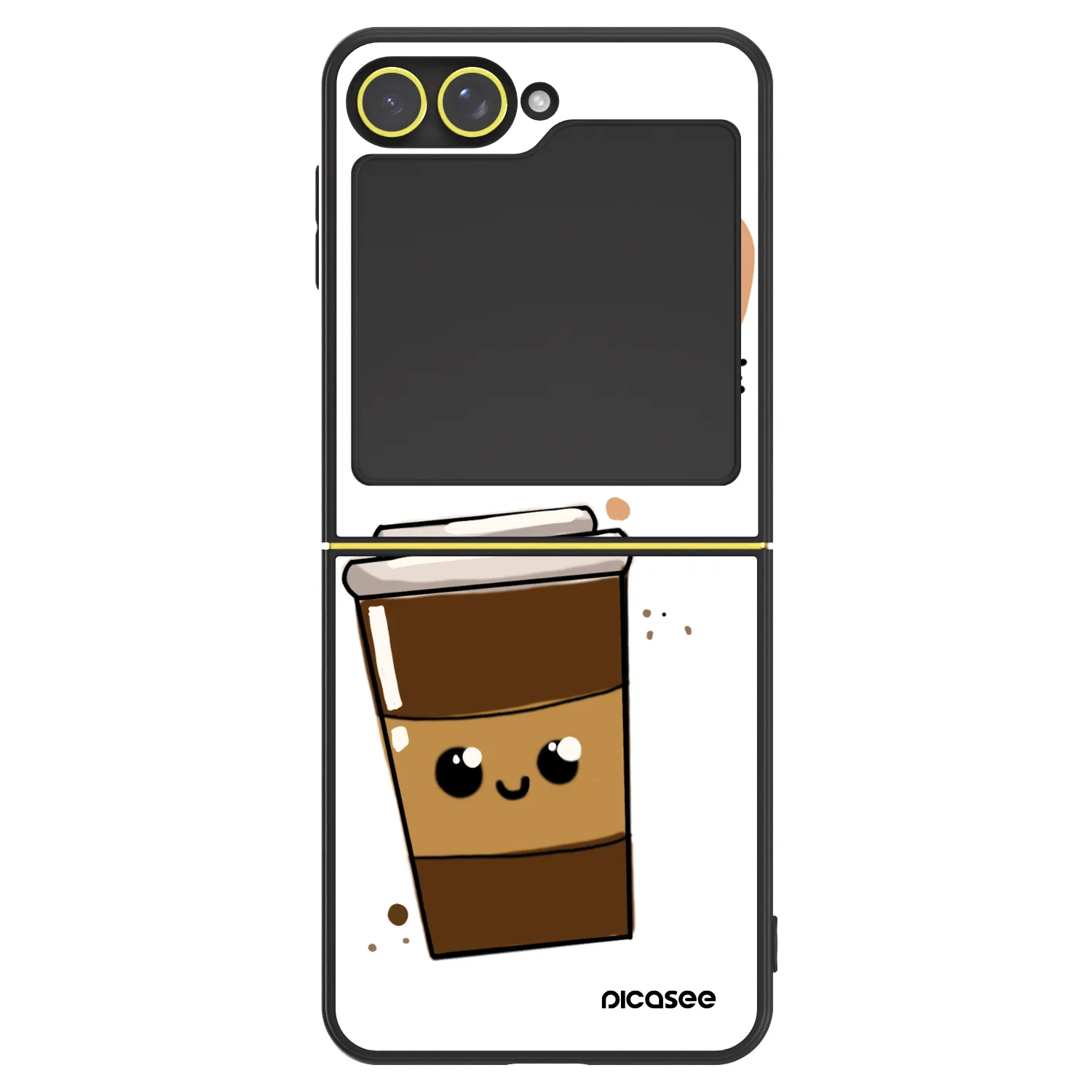 Picasee ULTIMATE CASE για Samsung Galaxy Z Flip5 5G - Cute coffee