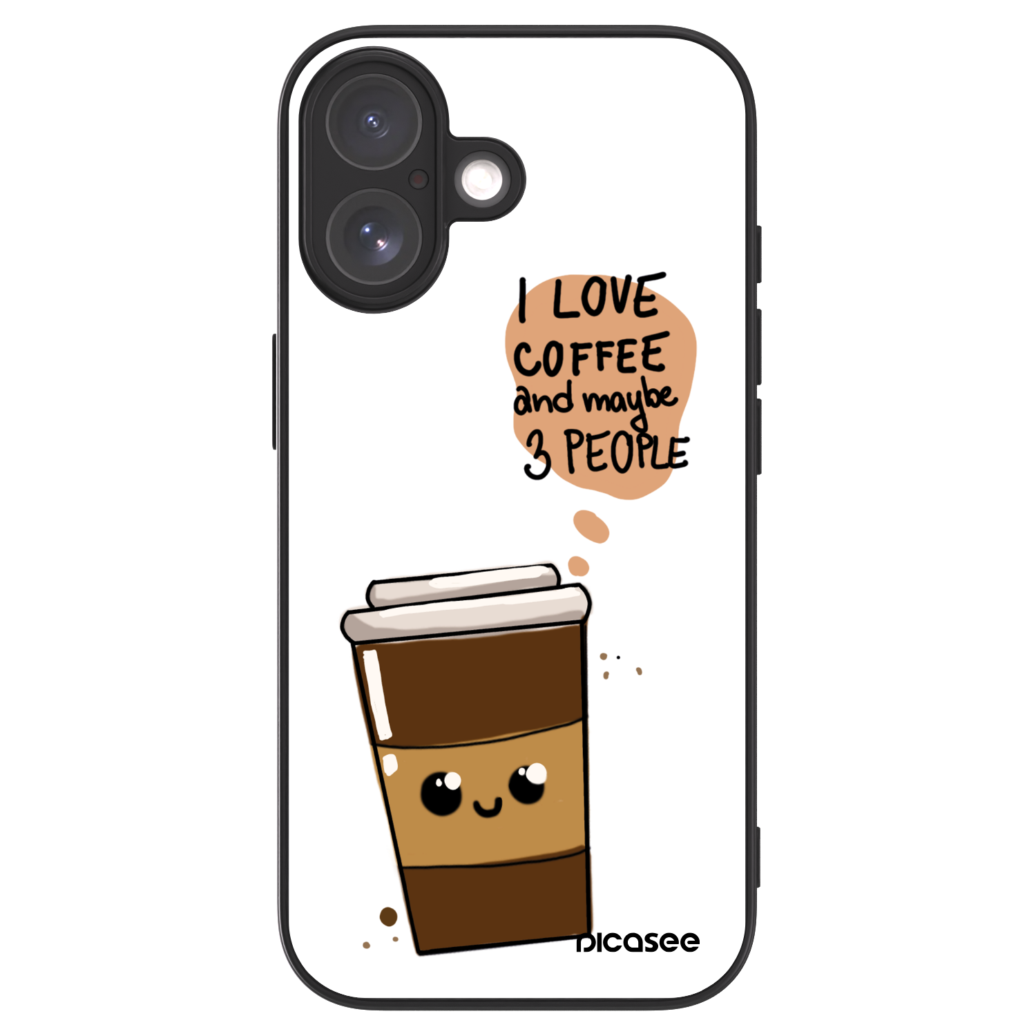 Picasee ULTIMATE CASE MagSafe pro Apple iPhone 17 - Cute coffee