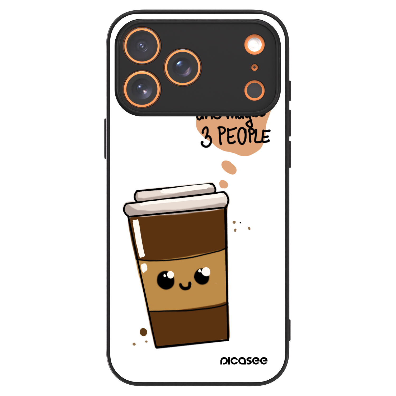 Picasee ULTIMATE CASE για Apple iPhone 17 Pro Max - Cute coffee