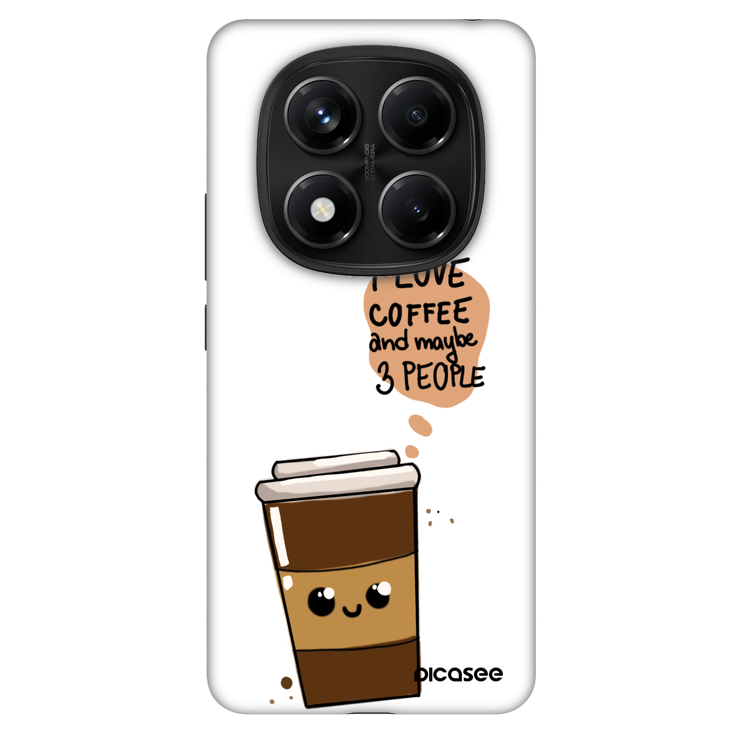Picasee Fashion Case για Xiaomi Redmi Note 14 Pro 5G - Cute coffee