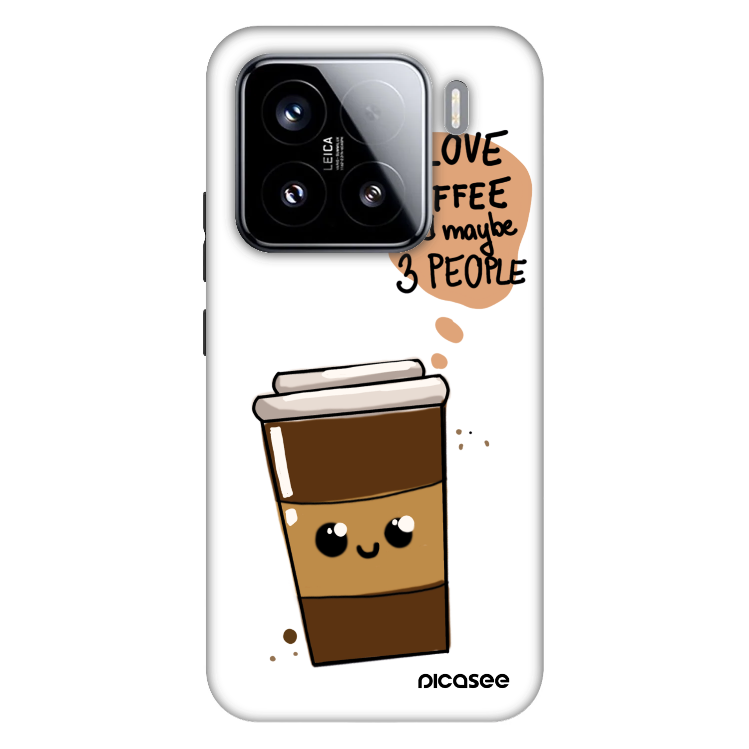 Picasee Fashion Case για Xiaomi 15 - Cute coffee