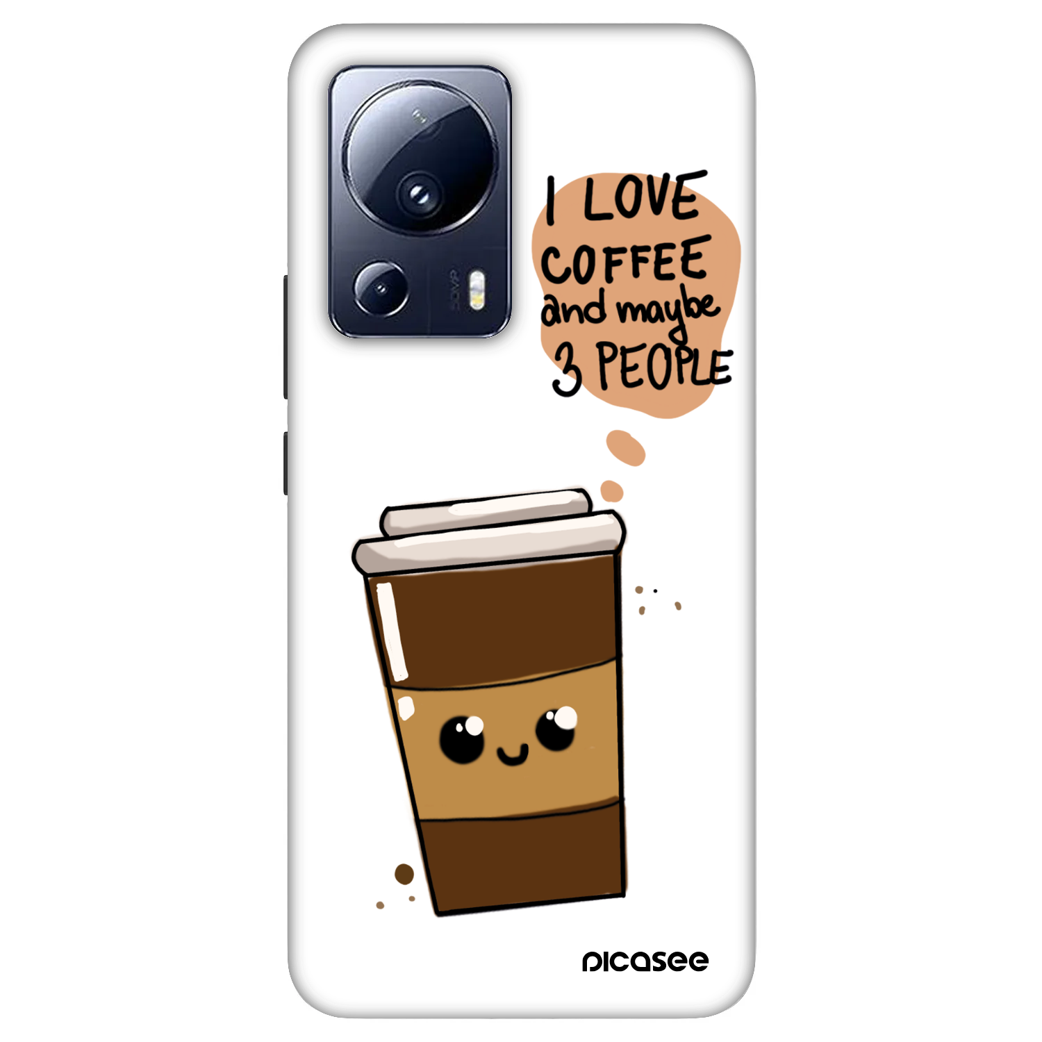 Picasee Fashion Case για Xiaomi 13 Lite - Cute coffee
