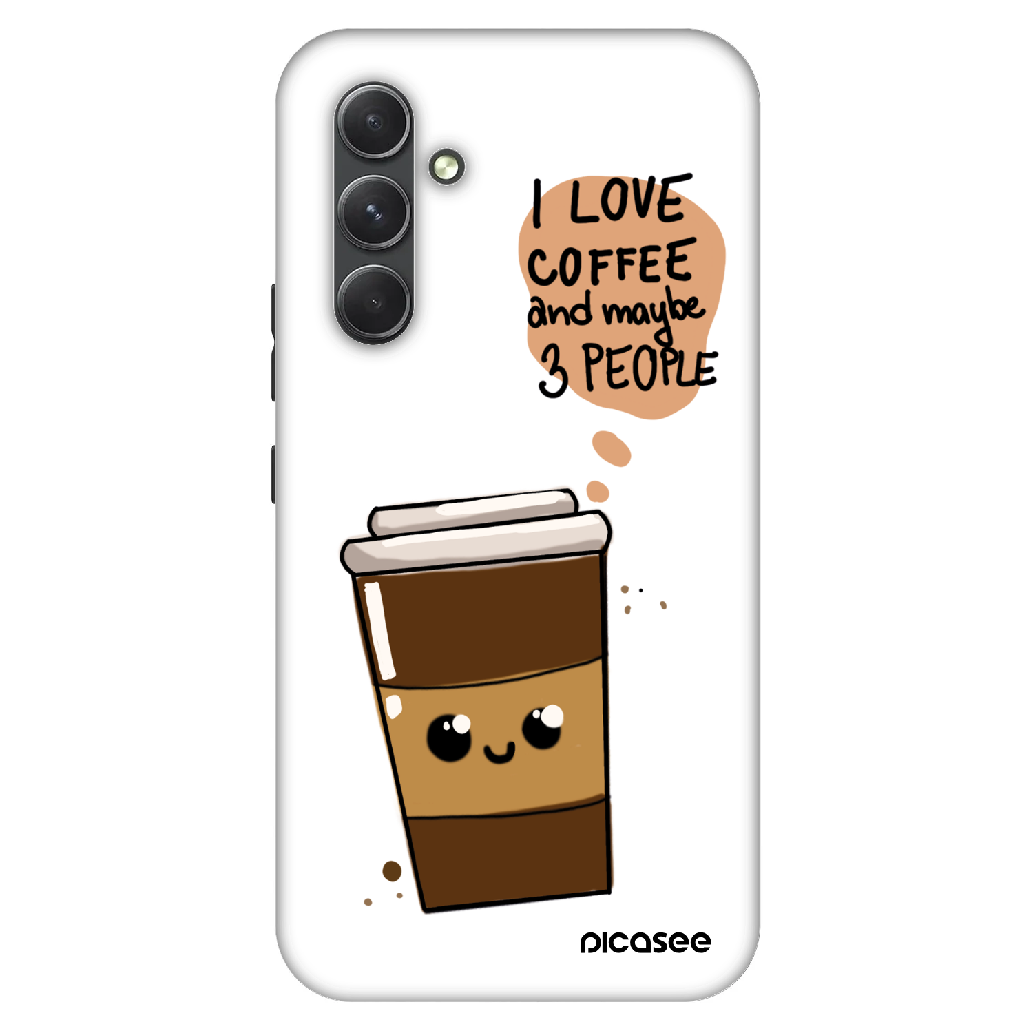 Picasee Fashion Case για Samsung Galaxy A54 5G A546B - Cute coffee