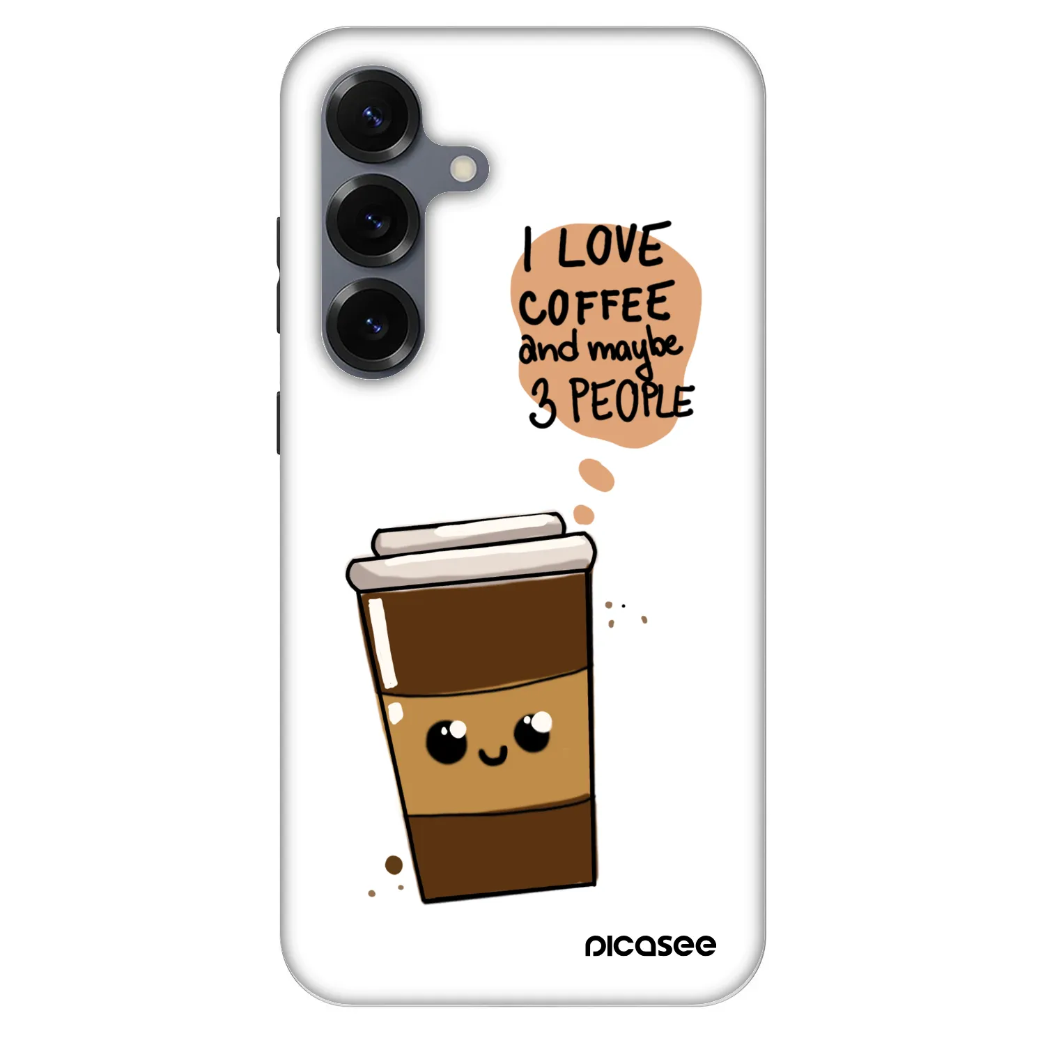 Picasee Fashion Case PowerShare pro Samsung Galaxy S25 5G - Cute coffee