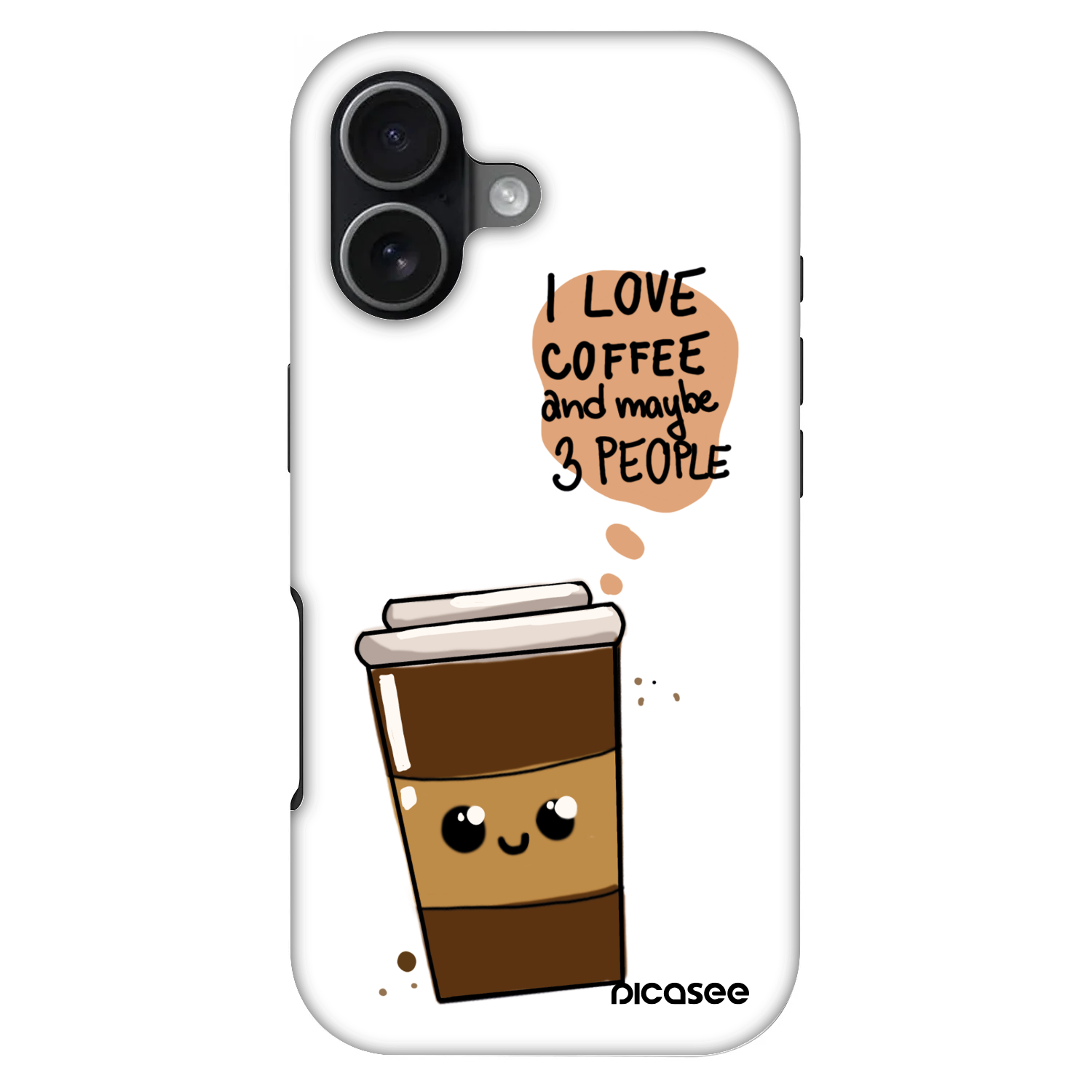 Picasee Fashion Case MagSafe για Apple iPhone 17 - Cute coffee