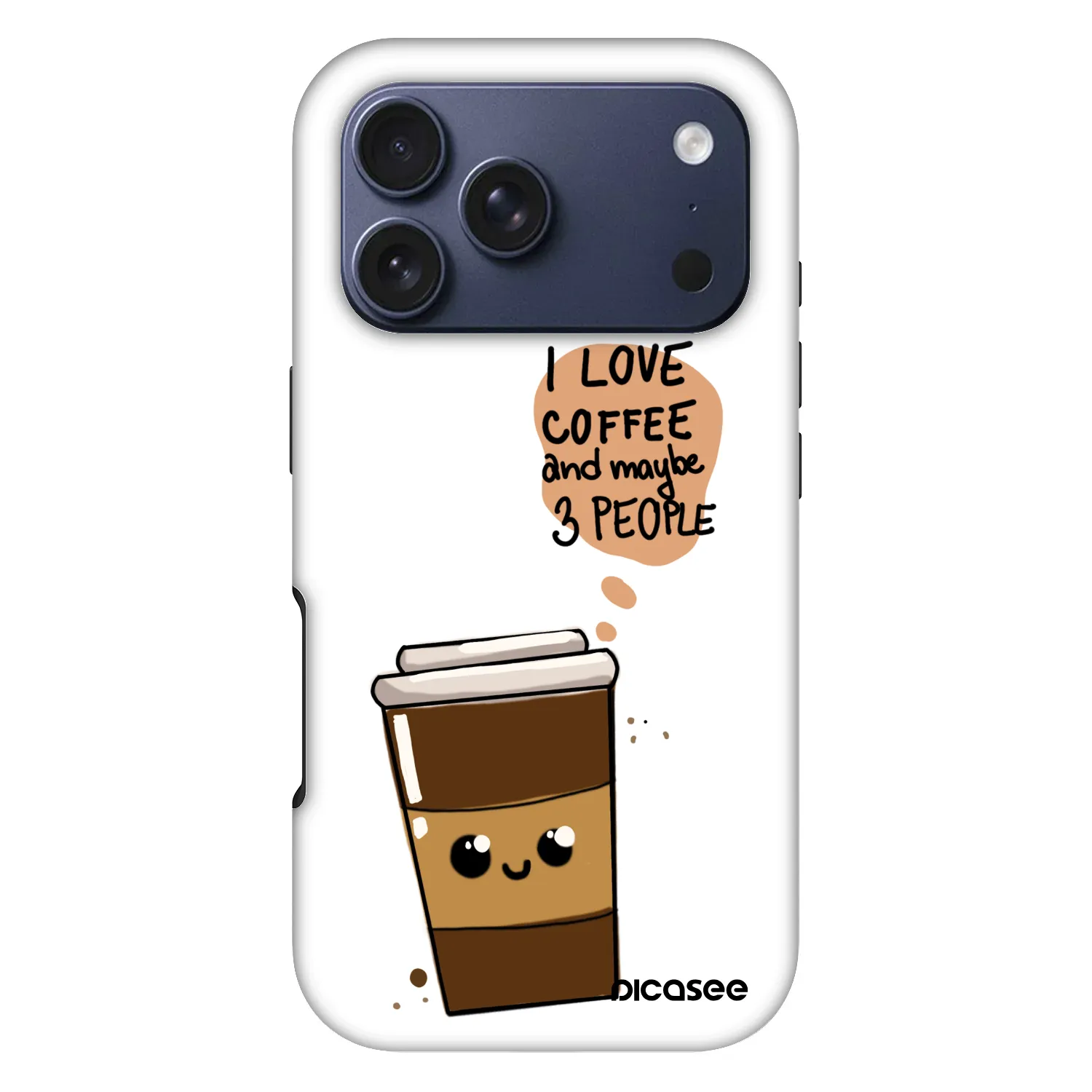 Picasee Fashion Case MagSafe για Apple iPhone 17 Pro - Cute coffee