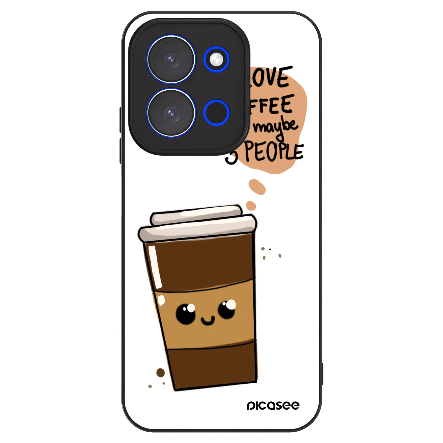 Picasee ULTIMATE CASE για Xiaomi Redmi 15C 4G - Cute coffee