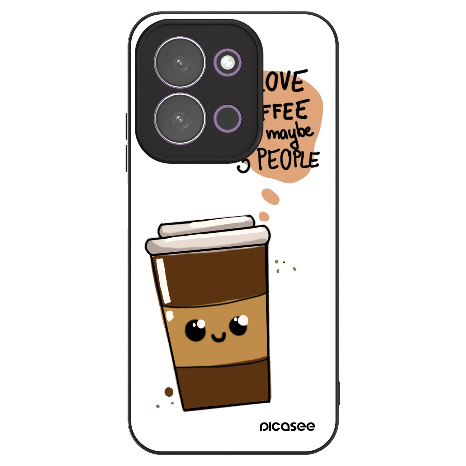 Picasee ULTIMATE CASE για Xiaomi Redmi 15C 5G - Cute coffee