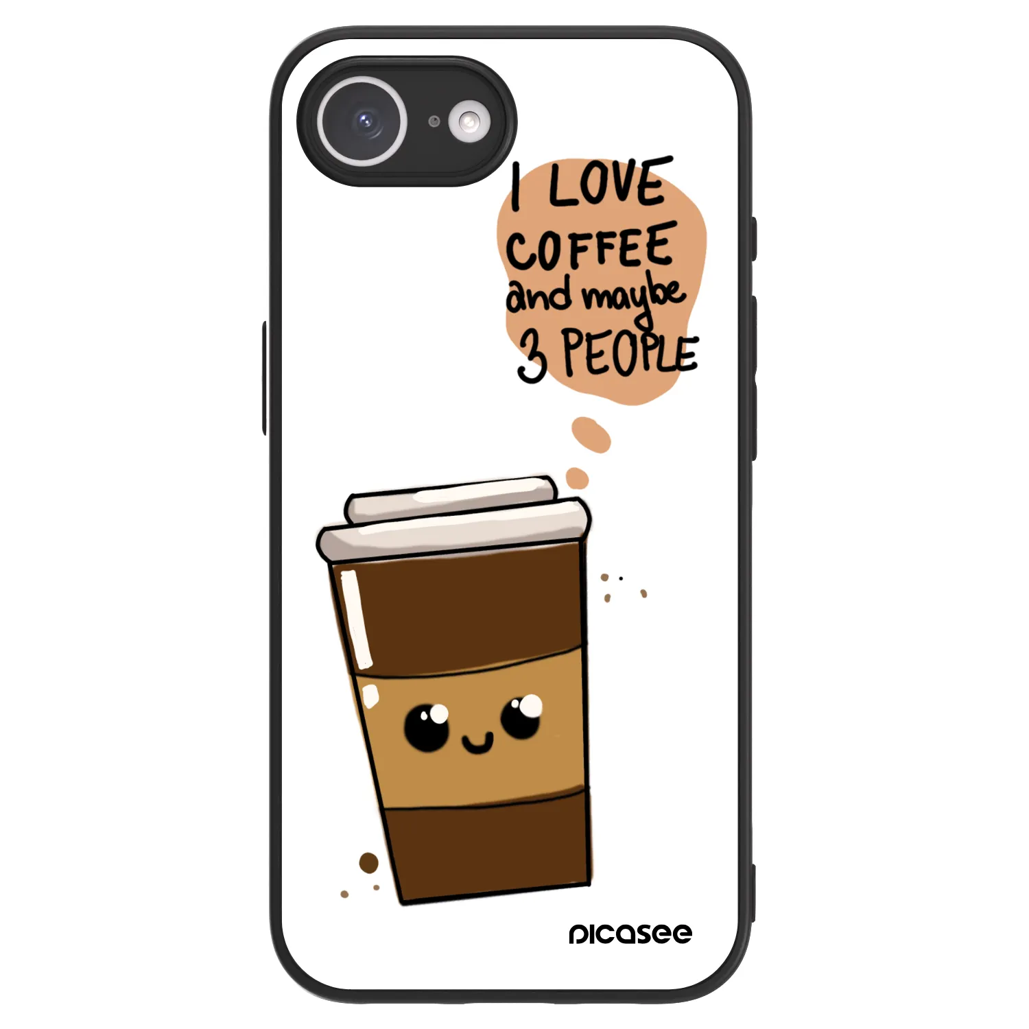 Picasee ULTIMATE CASE MagSafe pro Apple iPhone 17e - Cute coffee