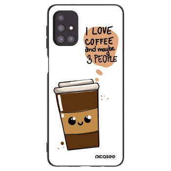 Θήκη για Samsung Galaxy M31s - Cute coffee