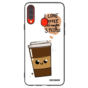 Θήκη για Samsung Galaxy A20s - Cute coffee