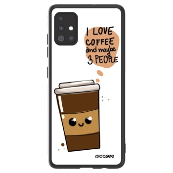Picasee ULTIMATE CASE για Samsung Galaxy A51 A515F - Cute coffee