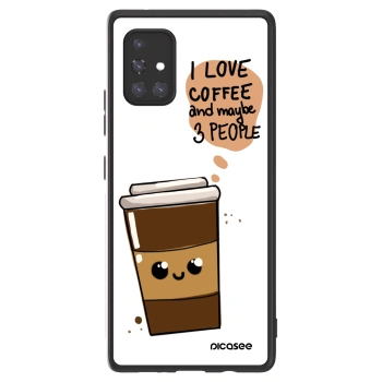 Picasee ULTIMATE CASE για Samsung Galaxy A71 A715F - Cute coffee