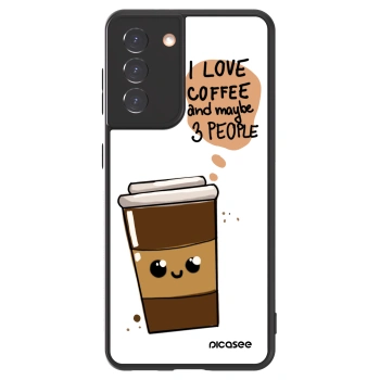 Picasee ULTIMATE CASE για Samsung Galaxy S21 5G G991B - Cute coffee