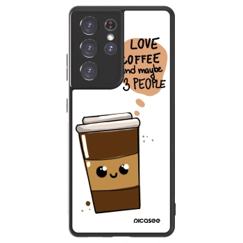 Θήκη για Samsung Galaxy S21 Ultra 5G G998B - Cute coffee