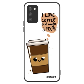 Θήκη για Samsung Galaxy A02s A025G - Cute coffee