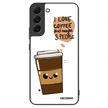 Θήκη για Samsung Galaxy S22+ 5G - Cute coffee