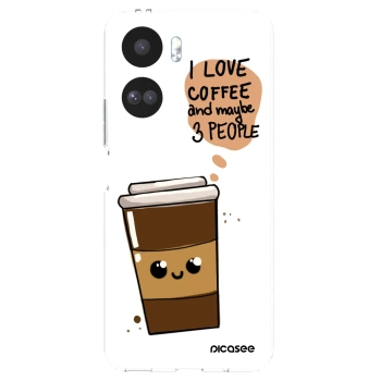 Picasee διαφανής θήκη σιλικόνης Honor 90 Lite 5G - Cute coffee