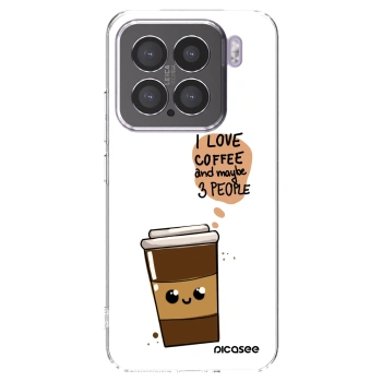 Picasee διαφανής θήκη σιλικόνης Xiaomi 15 - Cute coffee