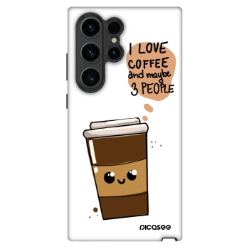 Θήκη για Samsung Galaxy S22 Ultra 5G - Cute coffee