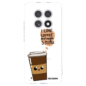 Picasee διαφανής θήκη σιλικόνης Xiaomi Redmi Note 15 - Cute coffee