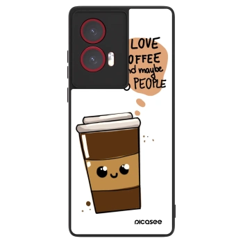 Θήκη για Motorola Edge 50 Fusion - Cute coffee