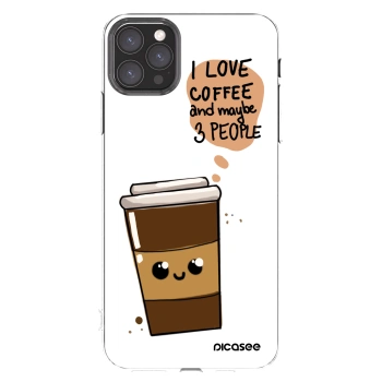 Picasee διαφανής θήκη σιλικόνης Apple iPhone 11 Pro Max - Cute coffee