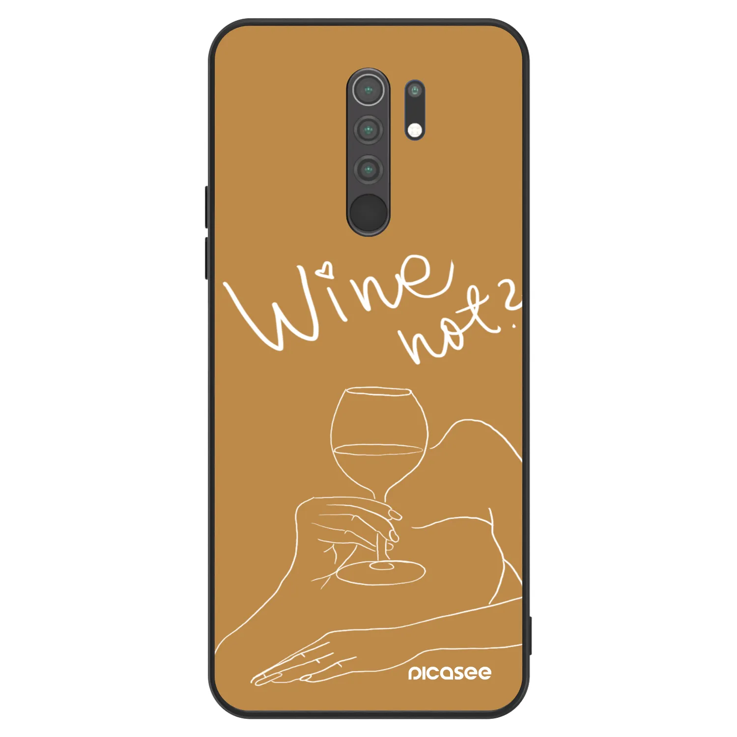 Picasee ULTIMATE CASE για Xiaomi Redmi 9 - Wine not
