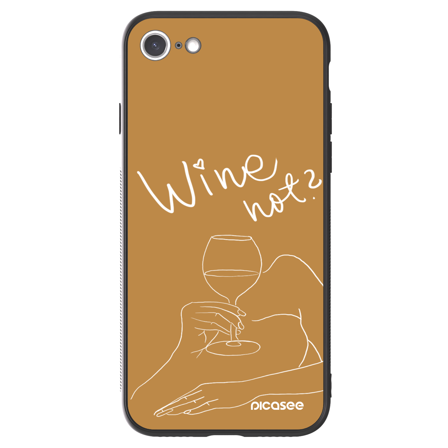 Picasee ULTIMATE CASE για Apple iPhone SE 2020 - Wine not