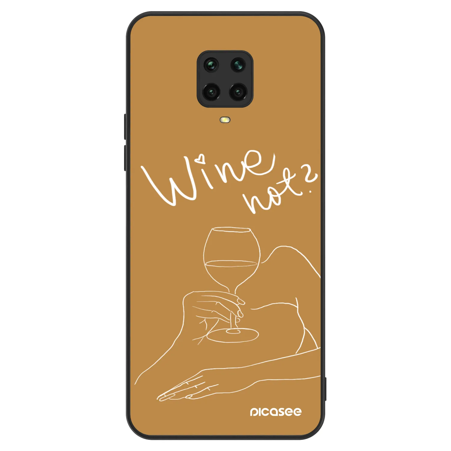 Picasee ULTIMATE CASE για Xiaomi Redmi Note 9S - Wine not