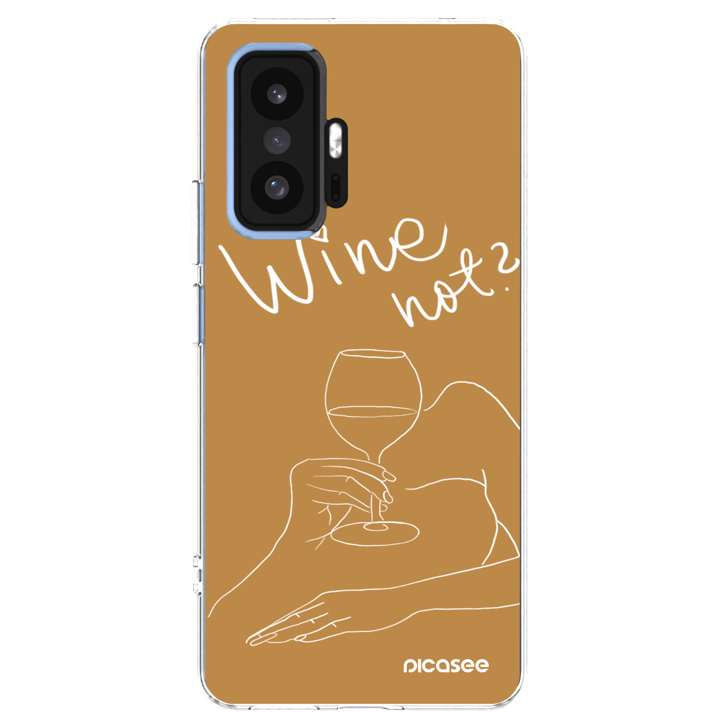 Picasee διαφανής θήκη σιλικόνης Xiaomi 11T Pro - Wine not