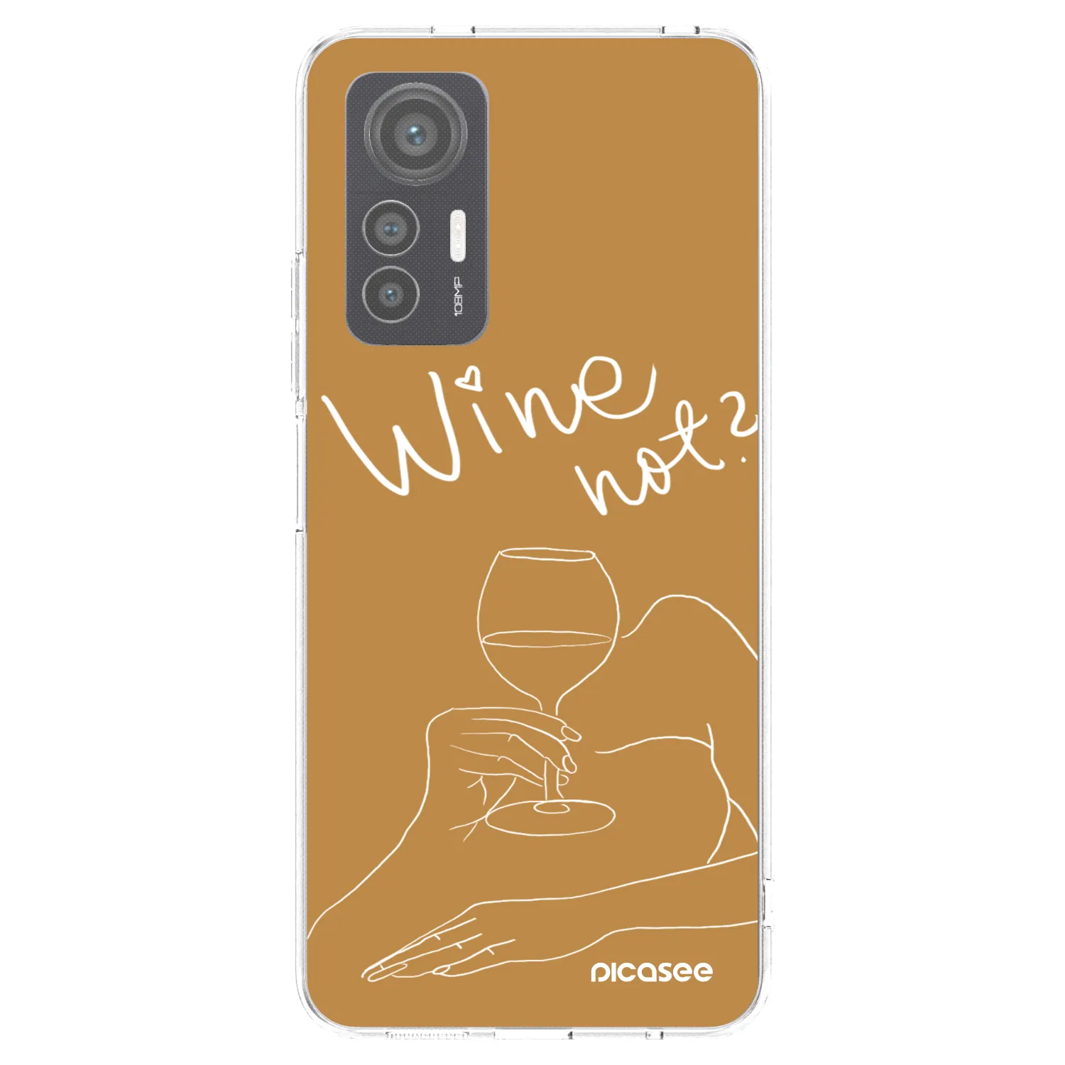 Picasee διαφανής θήκη σιλικόνης Xiaomi 12 Lite - Wine not