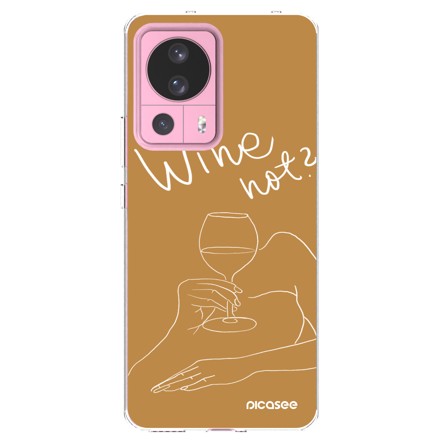 Picasee διαφανής θήκη σιλικόνης Xiaomi 13 Lite - Wine not