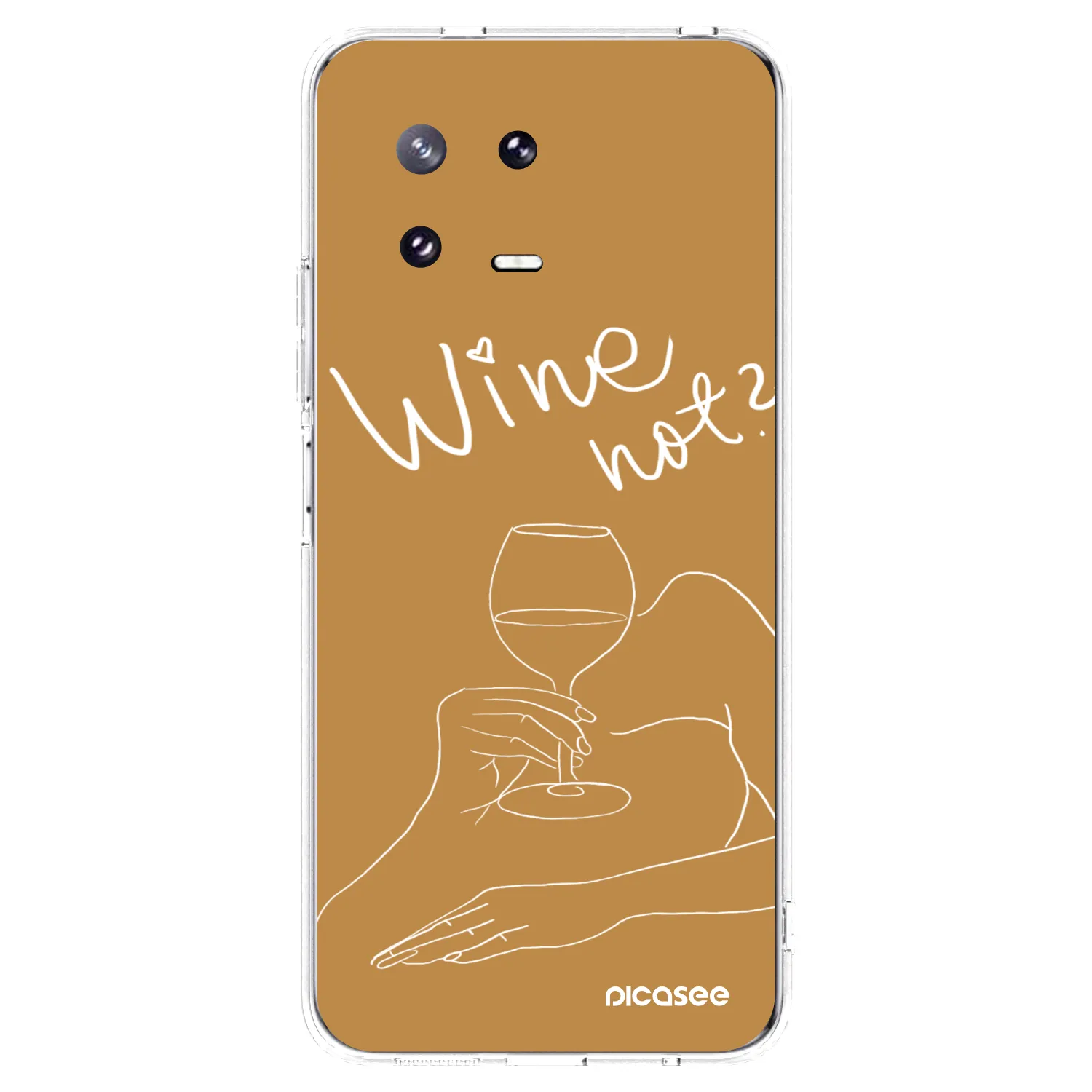 Picasee διαφανής θήκη σιλικόνης Xiaomi 13 Pro - Wine not