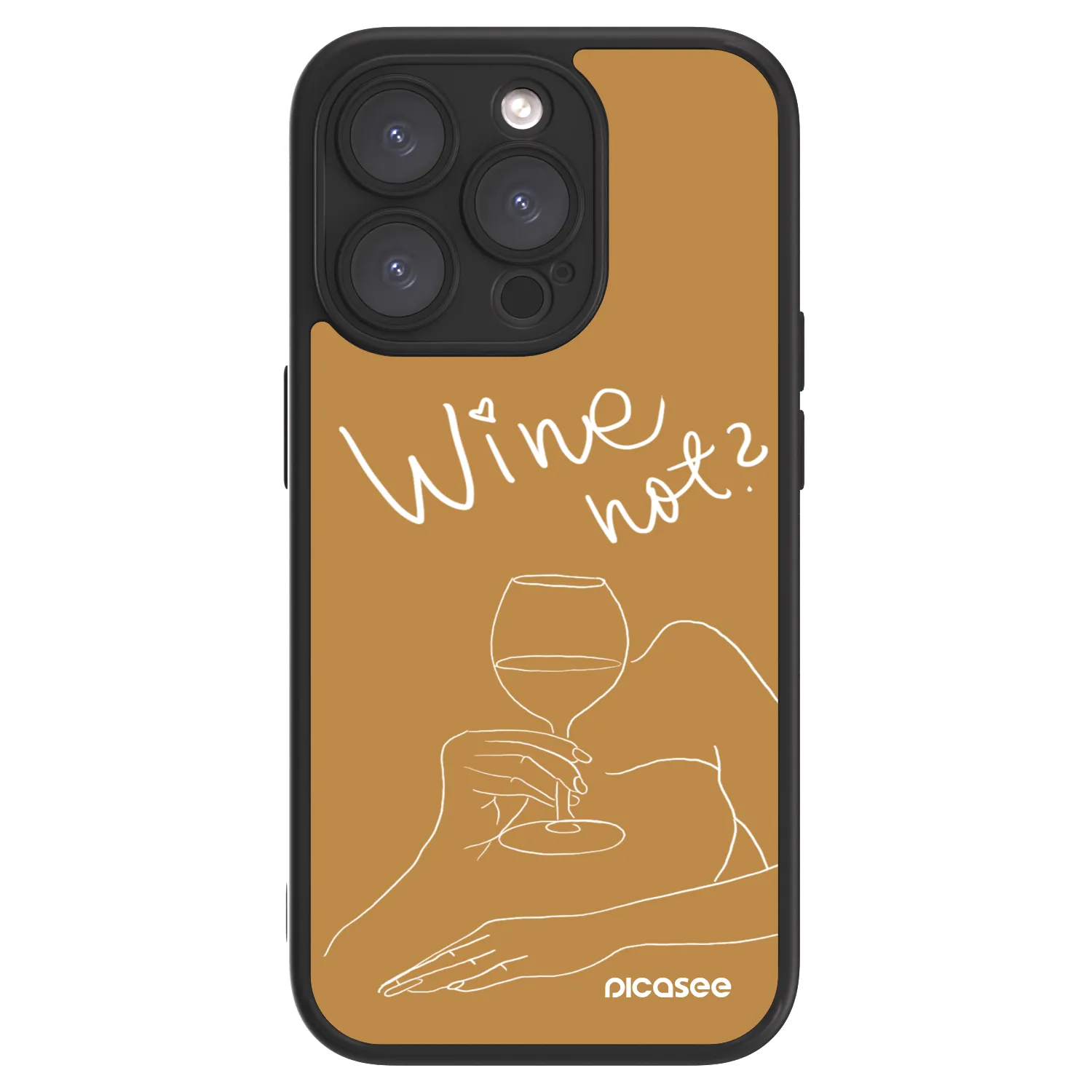 Picasee ULTIMATE CASE για Apple iPhone 15 Pro - Wine not