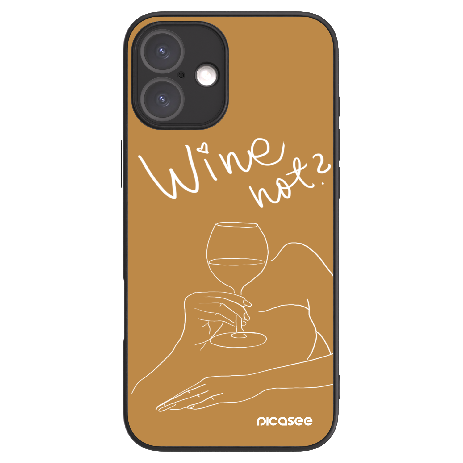 Picasee ULTIMATE CASE MagSafe pro Apple iPhone 16 Plus - Wine not