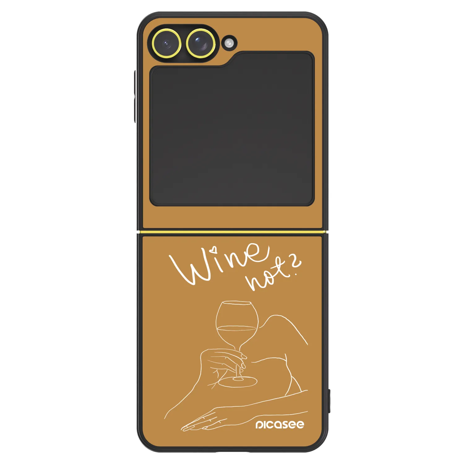 Picasee ULTIMATE CASE για Samsung Galaxy Z Flip5 5G - Wine not