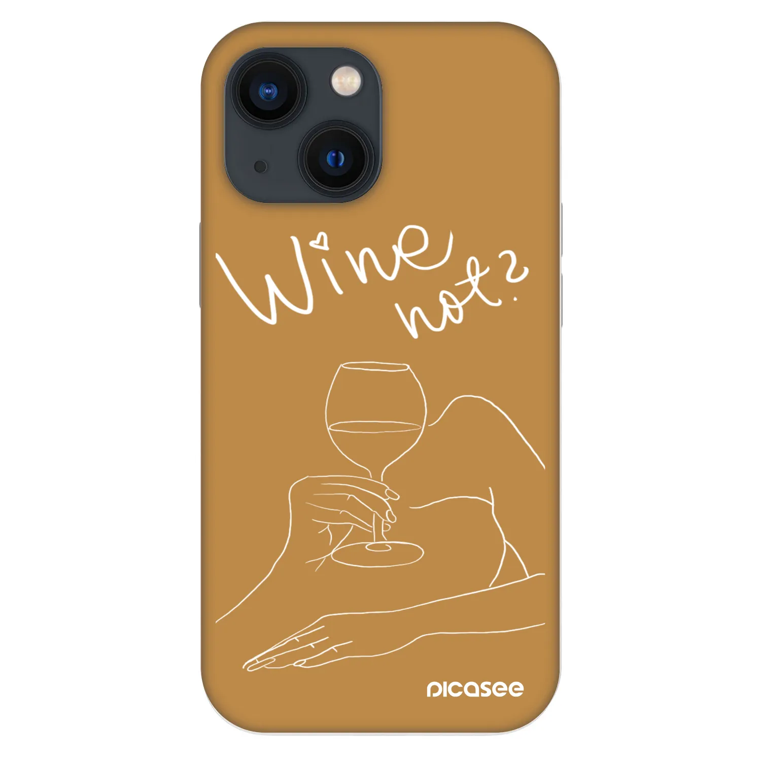 Picasee Fashion Case για Apple iPhone 13 mini - Wine not