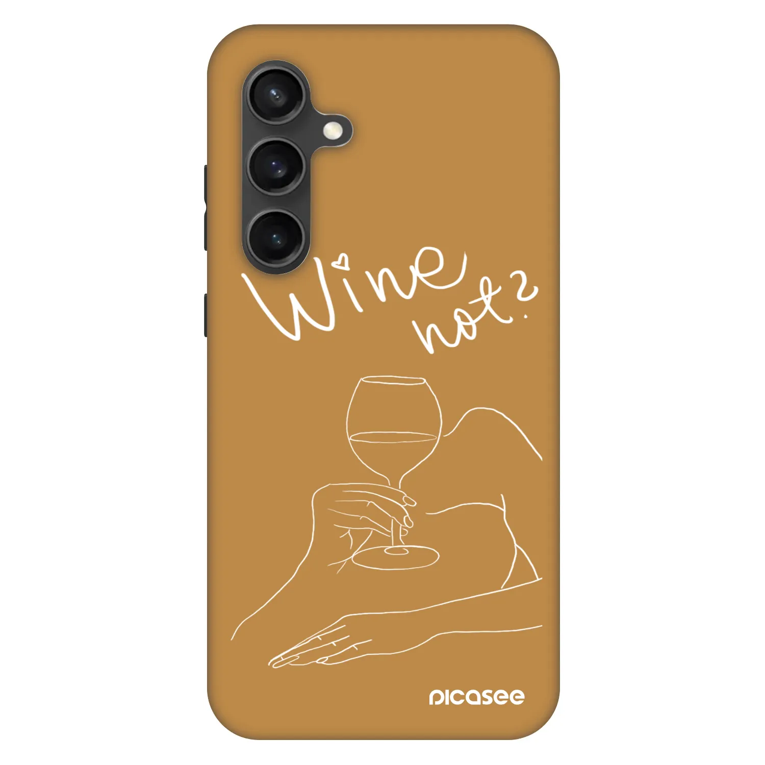 Picasee Fashion Case για Samsung Galaxy S24 FE S721B - Wine not