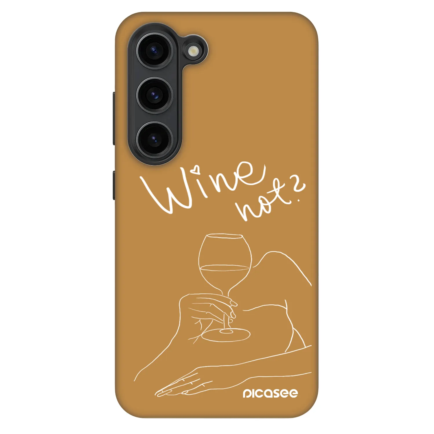 Picasee Fashion Case για Samsung Galaxy S23 5G - Wine not