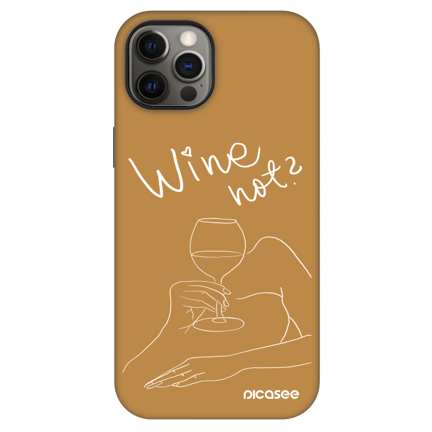 Picasee Fashion Case MagSafe για Apple iPhone 12 - Wine not