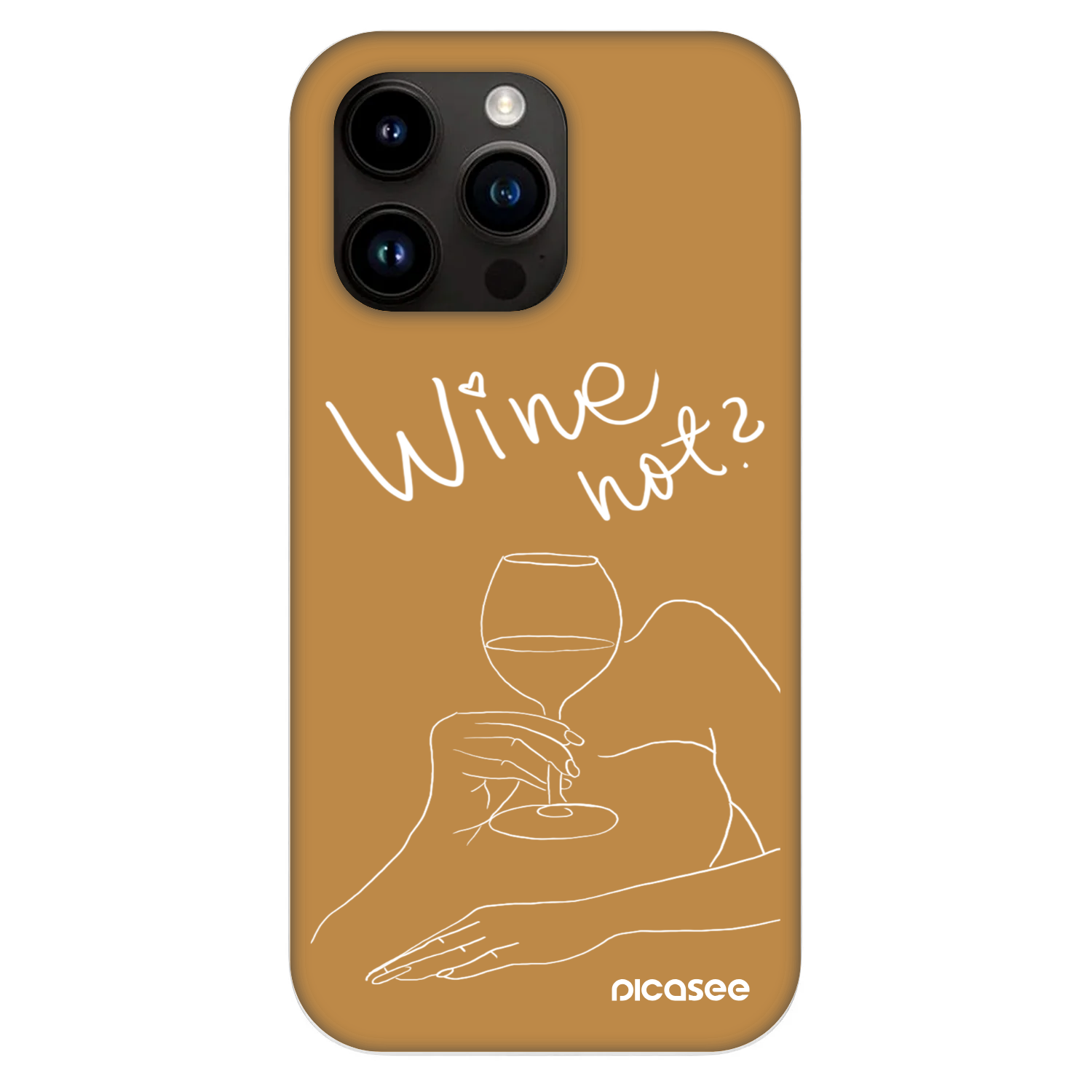 Picasee Fashion Case MagSafe για Apple iPhone 13 Pro - Wine not