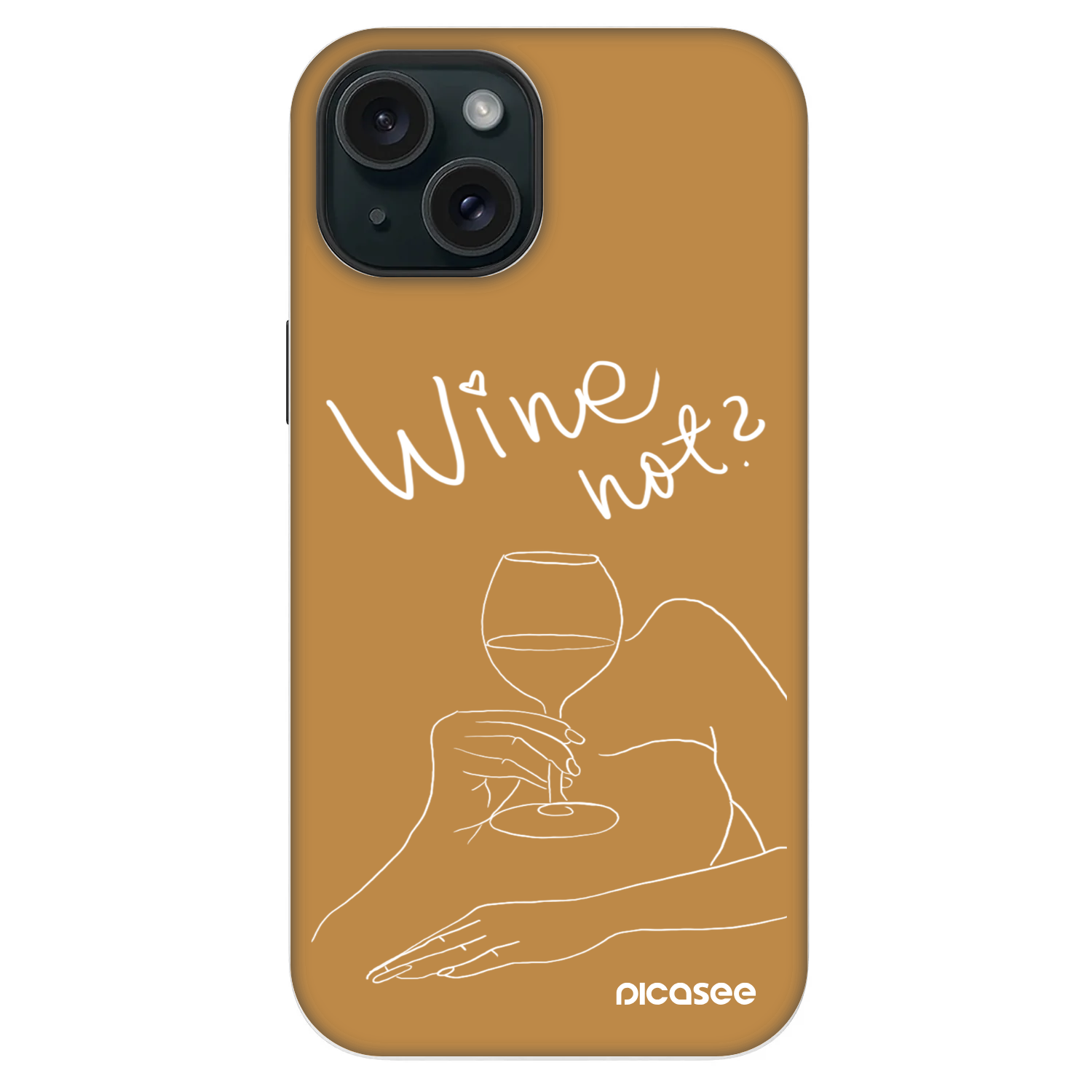 Picasee Fashion Case MagSafe για Apple iPhone 14 - Wine not