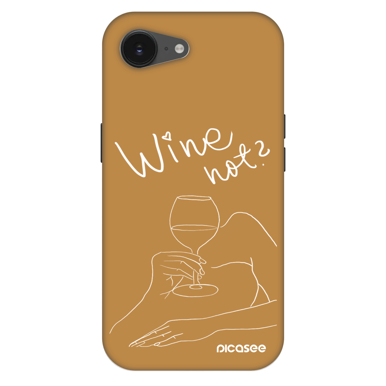 Picasee Fashion Case MagSafe για Apple iPhone 16e - Wine not