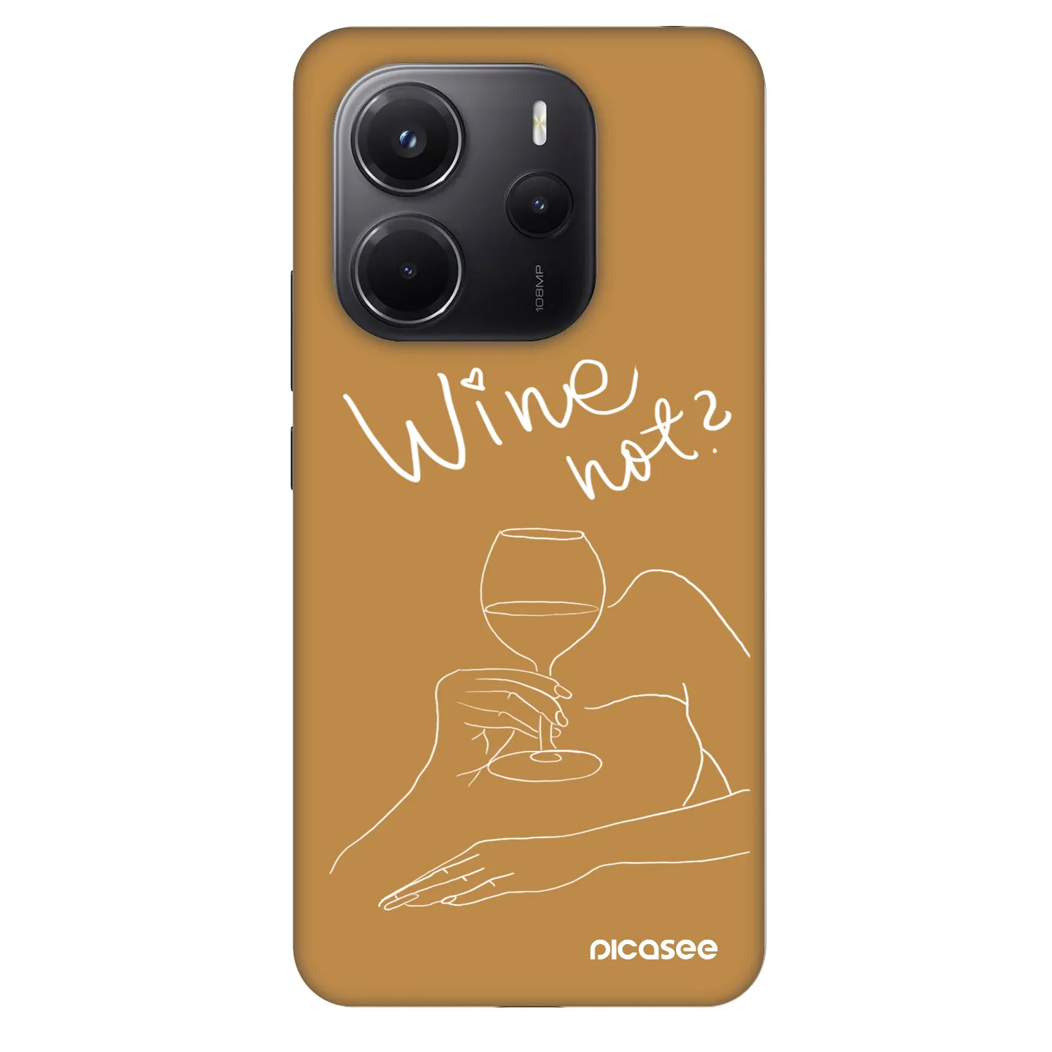 Picasee Fashion Case για Xiaomi Redmi Note 14 4G - Wine not