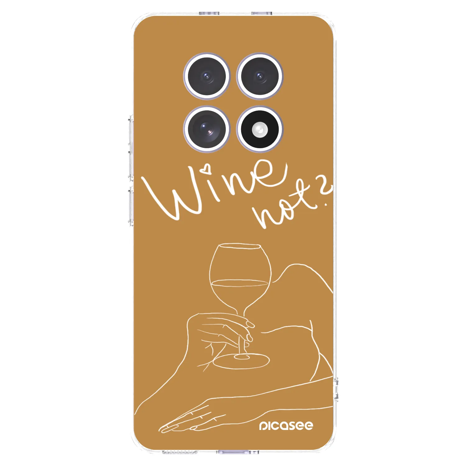 Picasee διαφανής θήκη σιλικόνης Xiaomi Redmi Note 15 - Wine not